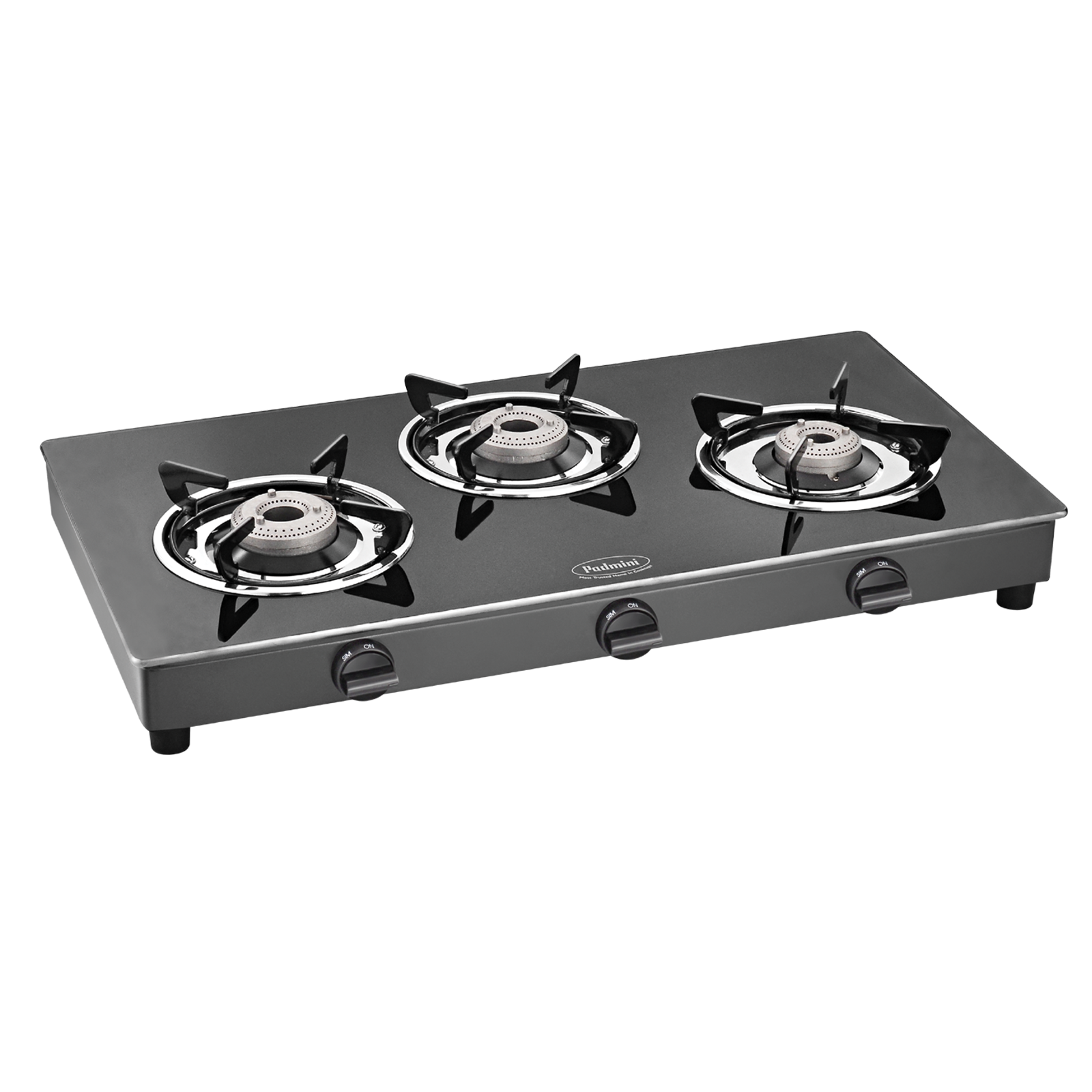 3 Burner Glasstop Gas Stove